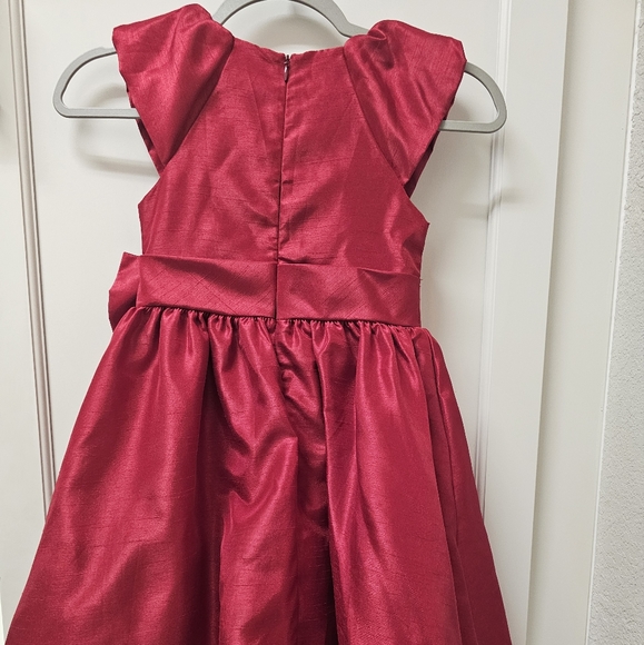 Girls Red Holiday Dress size 6 - Picture 2 of 3